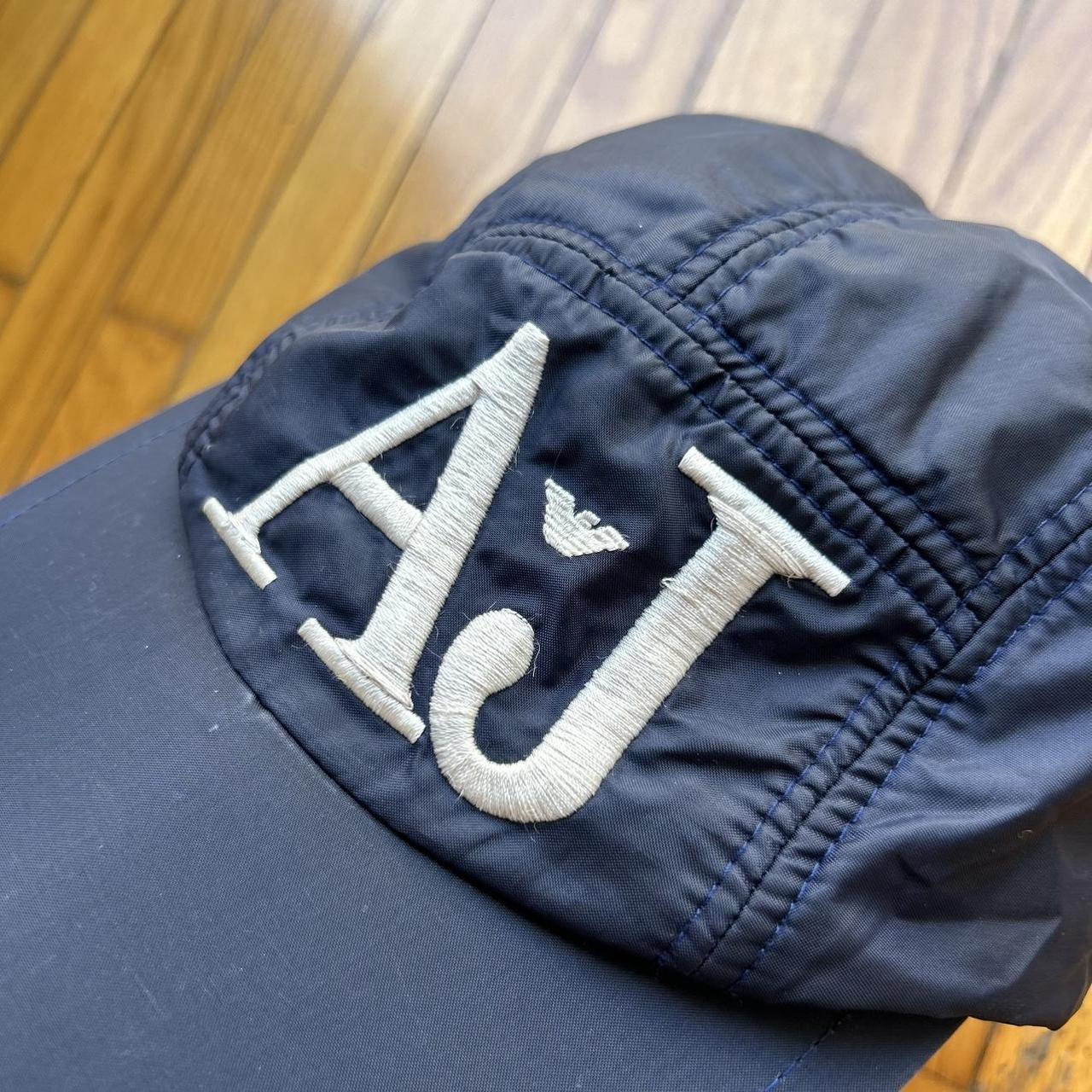 1990s Armani Jeans Cap Navy OS