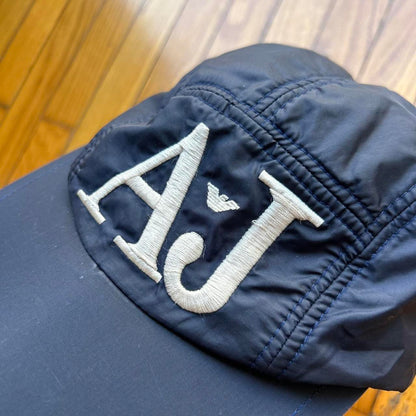 1990s Armani Jeans Cap Navy OS