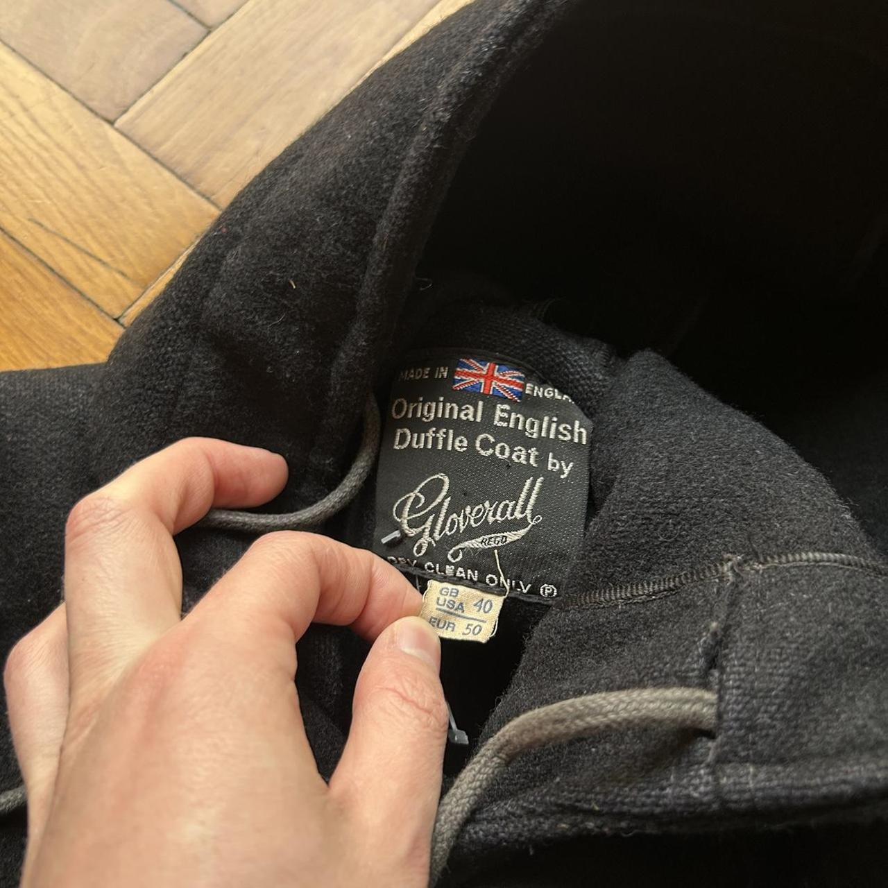 1990s Gloverall Duffle Coat Black M