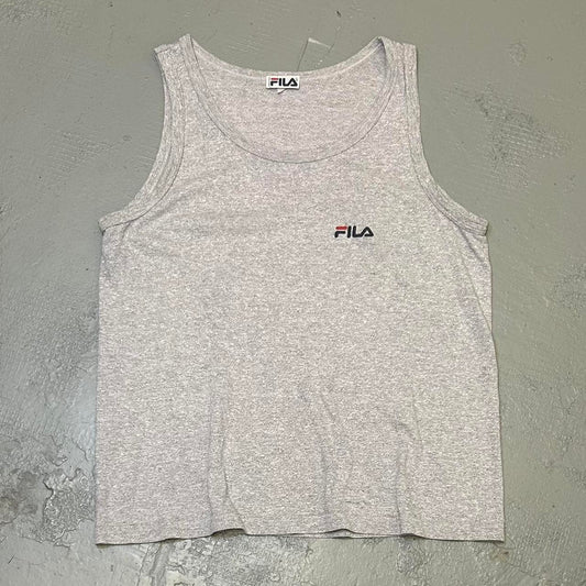 1990s Fila Vest Grey M