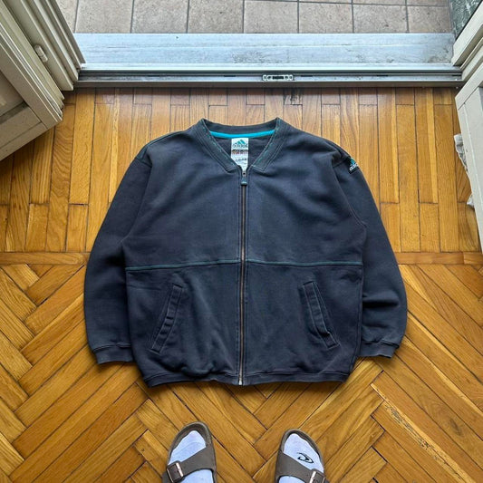 1990s Adidas Equipment Full Zip Sweatshirt L