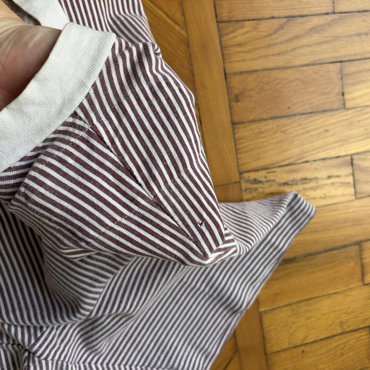1990s Stone Island Striped T Shirt L
