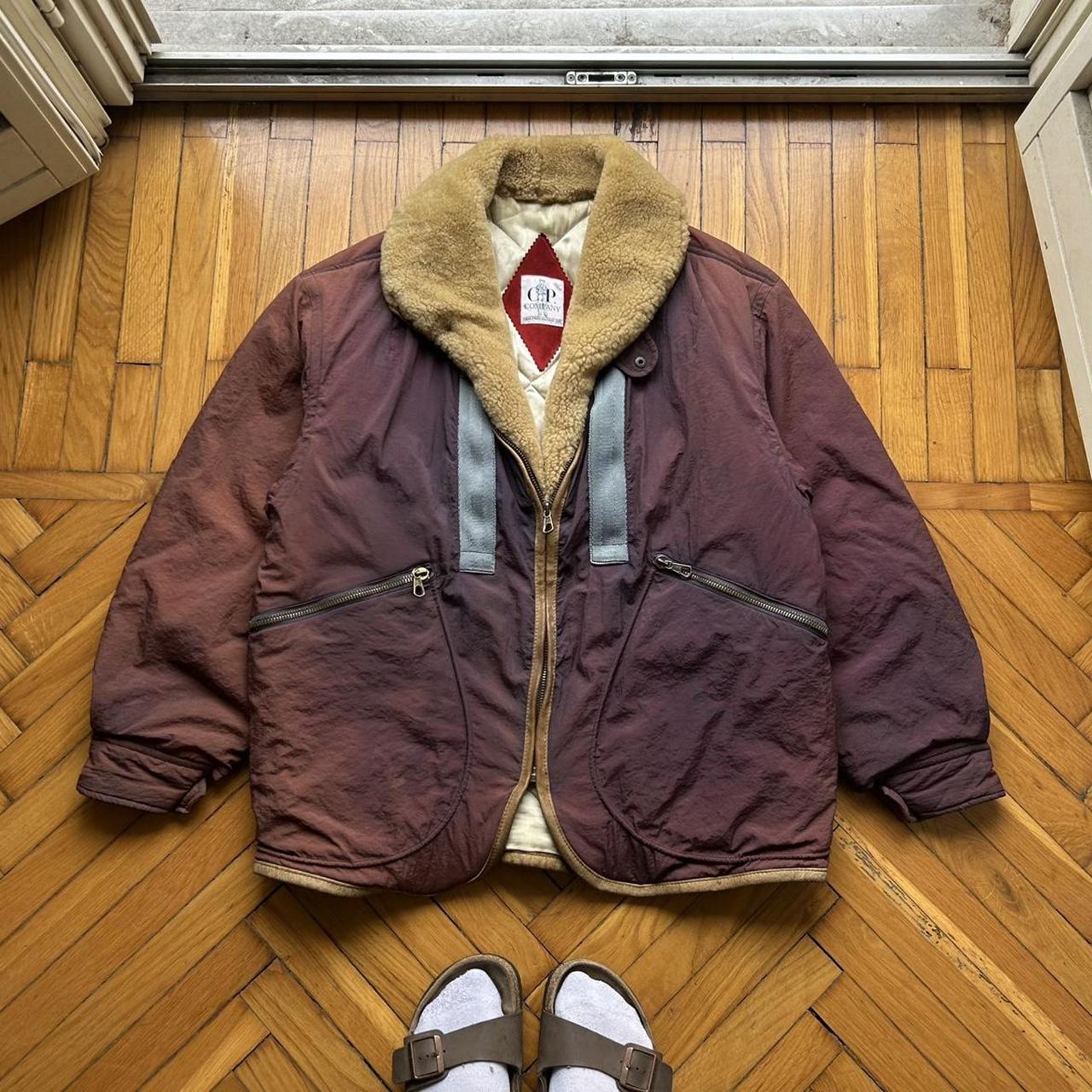 1980s CP Company Shearling Jacket L