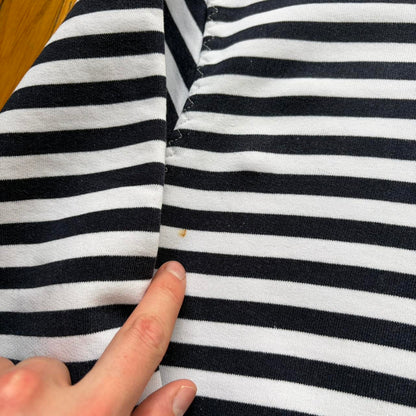 1980s Best Company Striped Sweatshirt L
