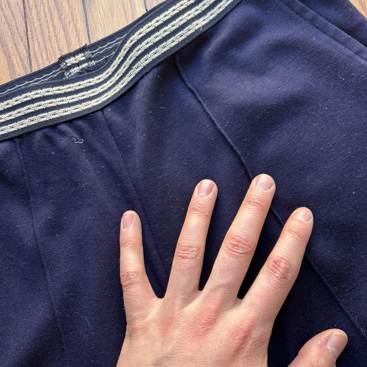 1980s Fila Bjorn Borg Tracksuit Bottoms Navy S