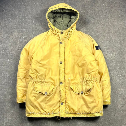 A/W 1998 CP Company Puffer Jacket Yellow L
