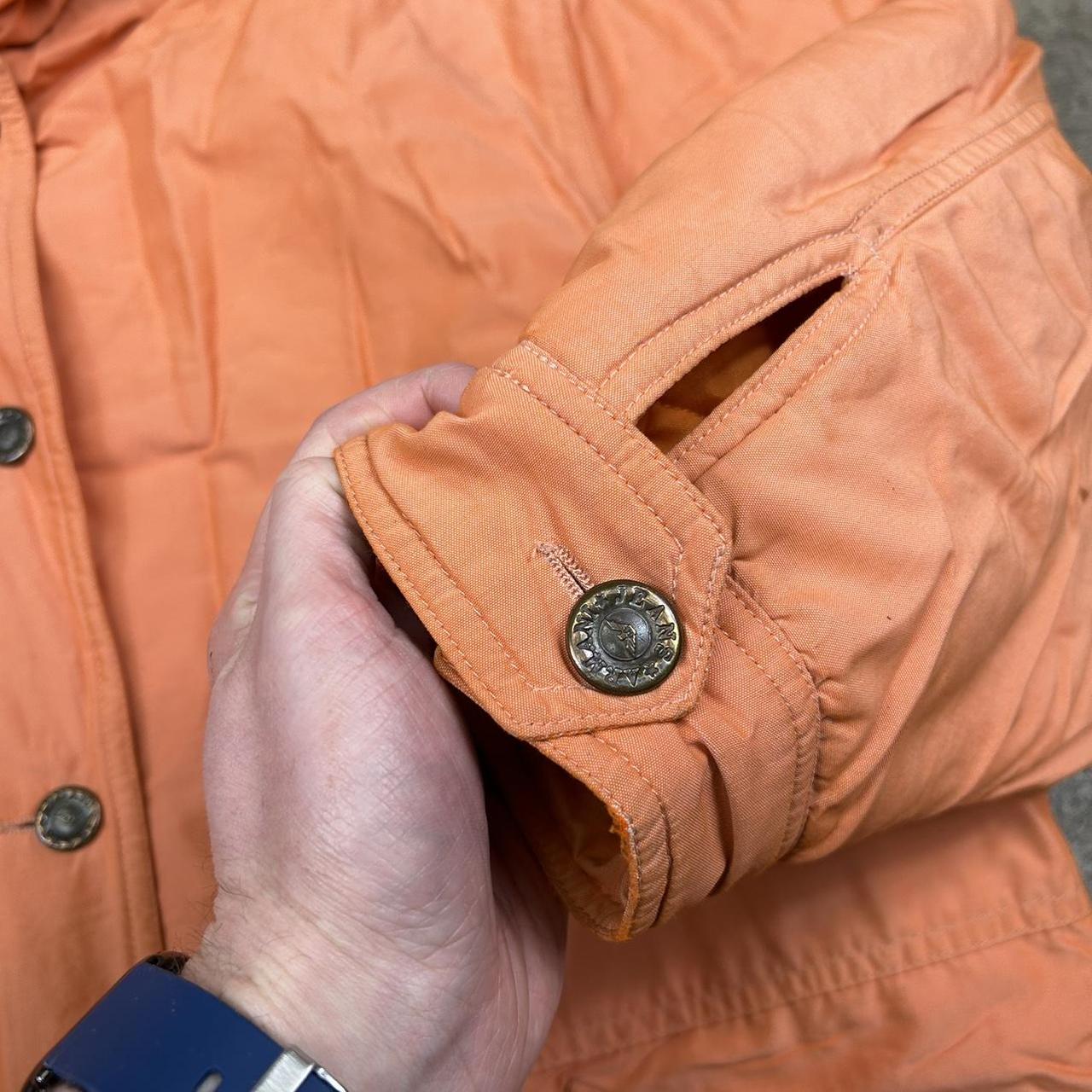 1990s Armani Quilted Jacket Orange L