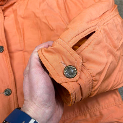 1990s Armani Quilted Jacket Orange L