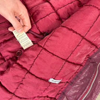 Vintage Boneville Hunting Jacket Burgundy XL