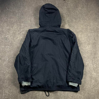 1993 CP Company Rubber Wool Jacket Black XL