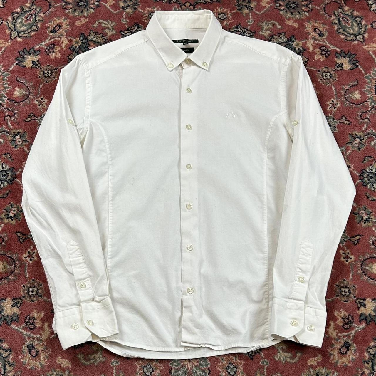 Vintage Fred Perry Shirt White Women's L