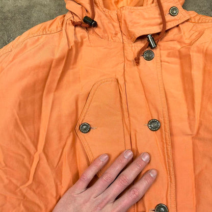 1990s Armani Quilted Jacket Orange L