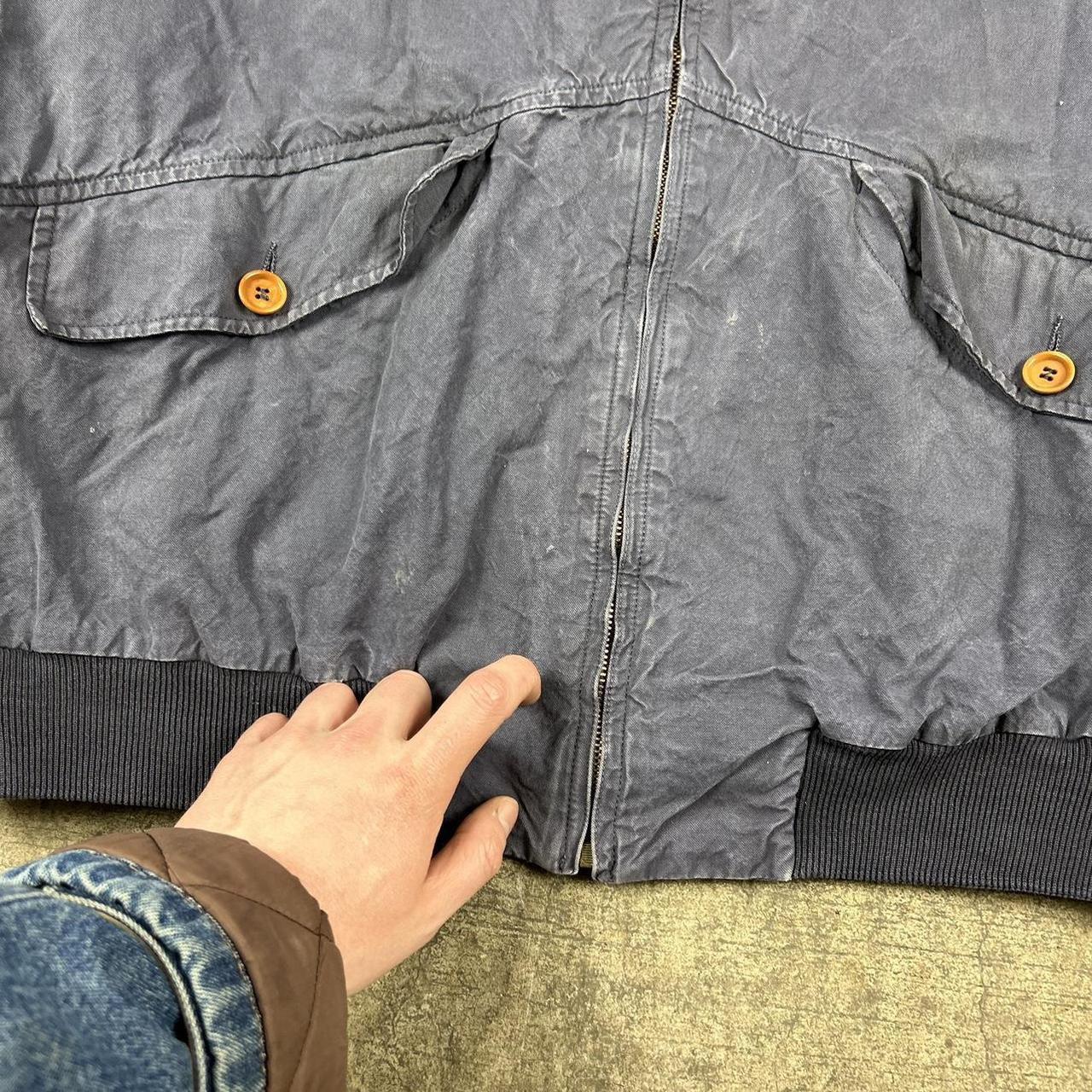 Vintage CP Company Bomber Jacket Blue L