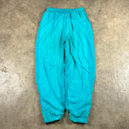 Vintage Le Coq Sportif Tracksuit Bottoms Turquoise S