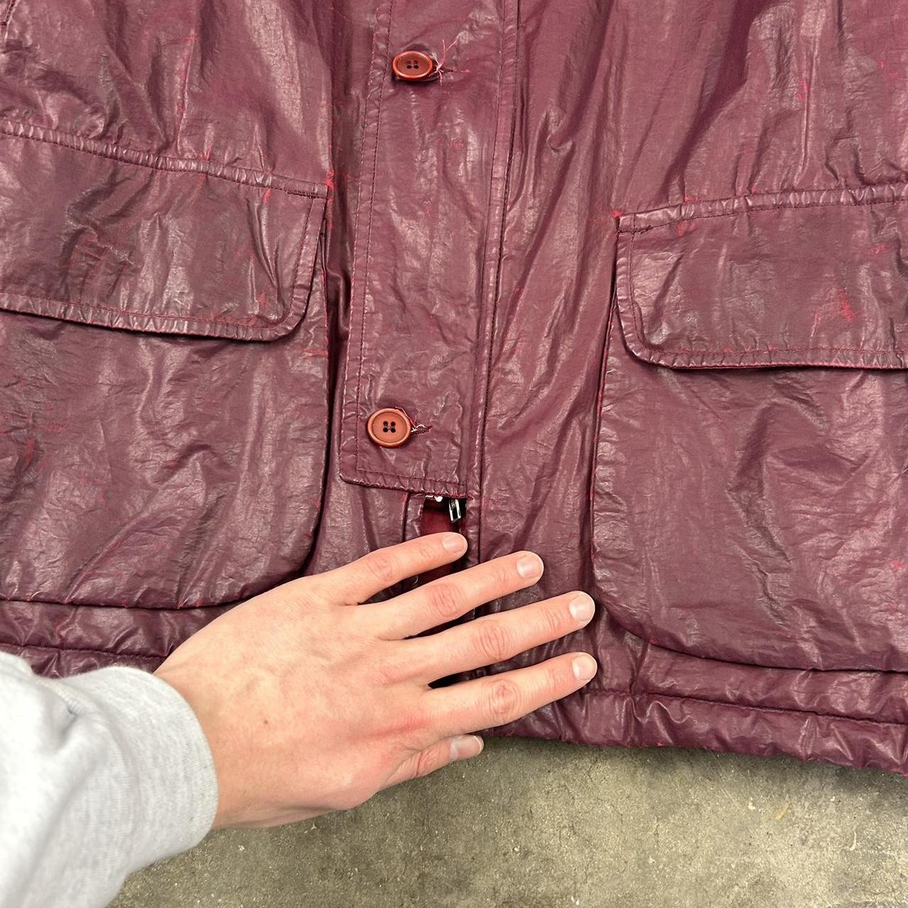 Vintage Boneville Hunting Jacket Burgundy XL