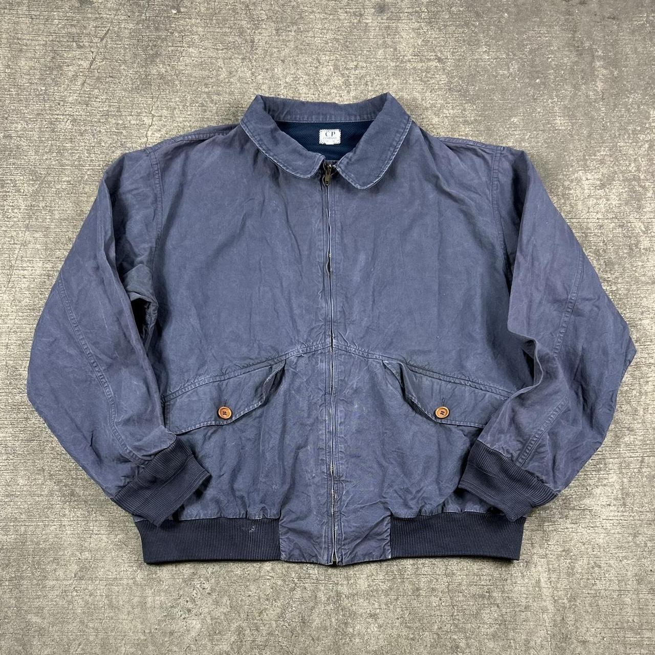 Vintage CP Company Bomber Jacket Blue L