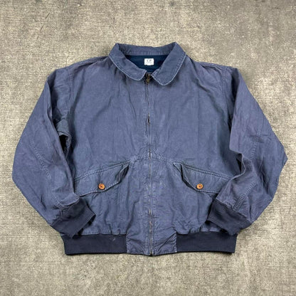 Vintage CP Company Bomber Jacket Blue L