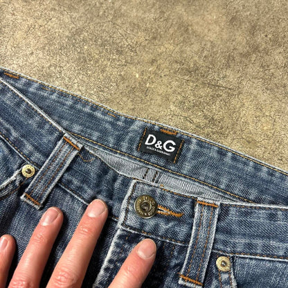 Vintage Dolce & Gabbana Jeans Blue Women's 28W 32L