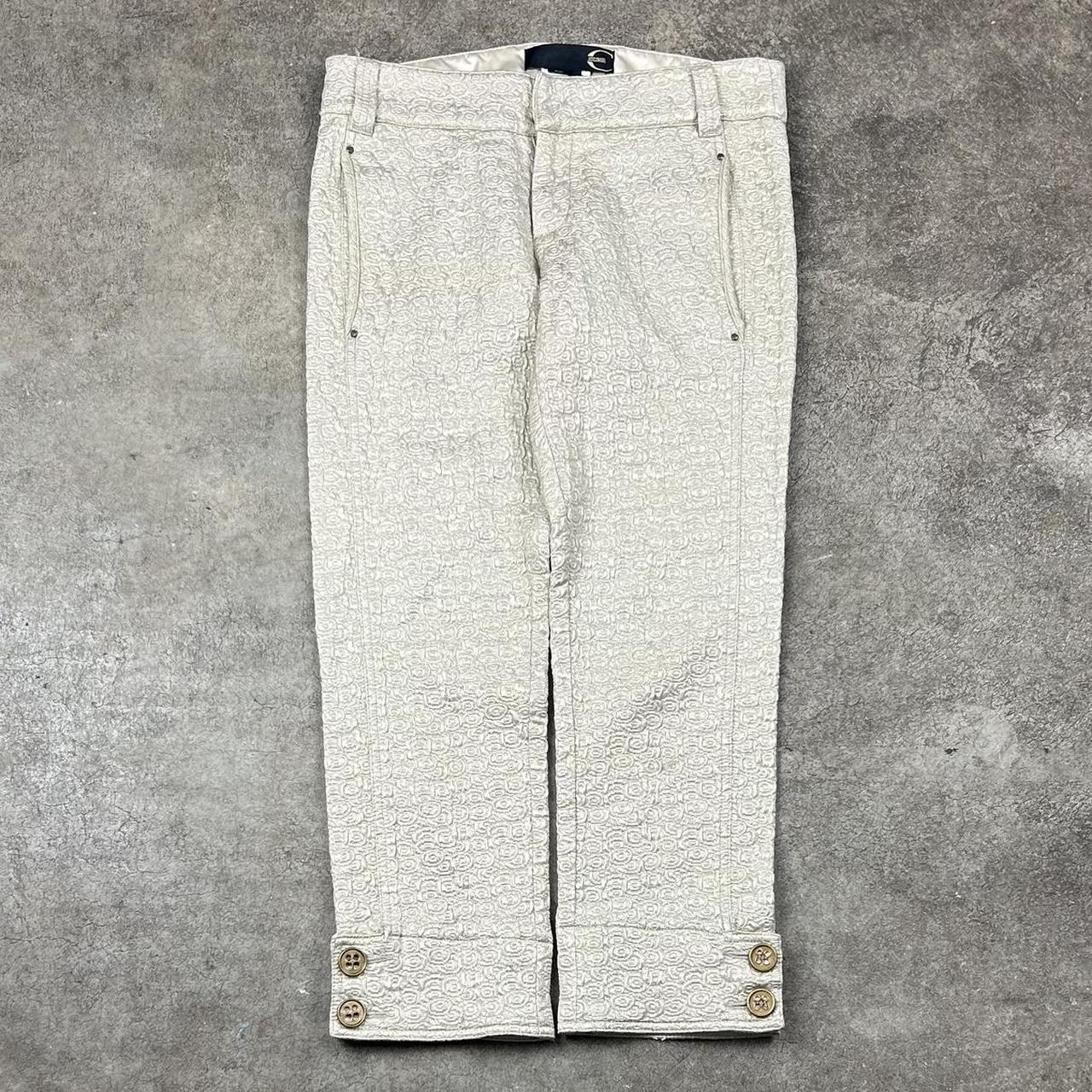 Vintage Just Cavalli Trousers Beige Women's 30W 23L