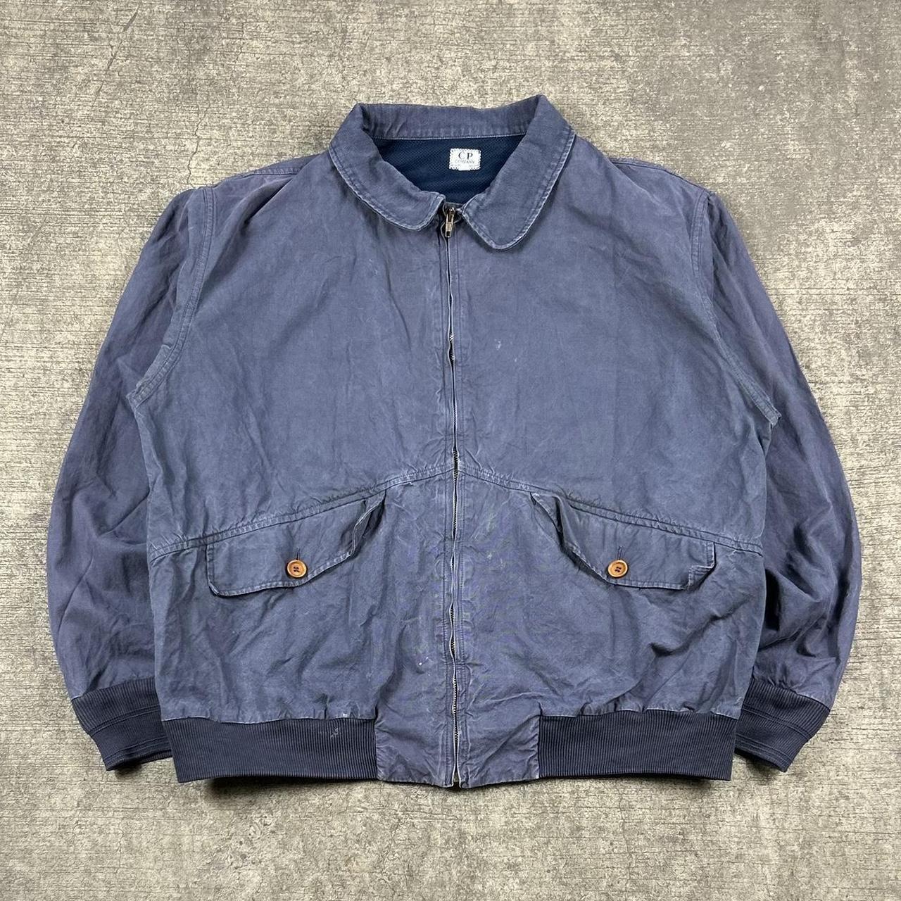 Vintage CP Company Bomber Jacket Blue L