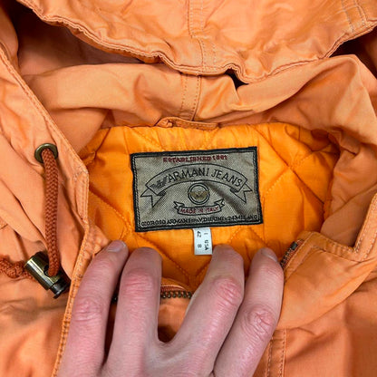 1990s Armani Quilted Jacket Orange L