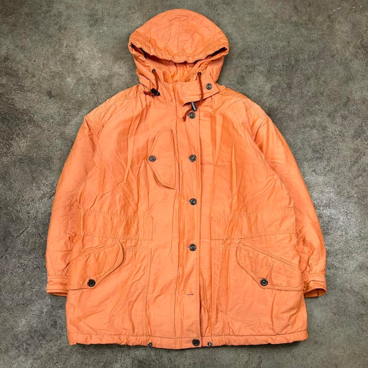 1990s Armani Quilted Jacket Orange L