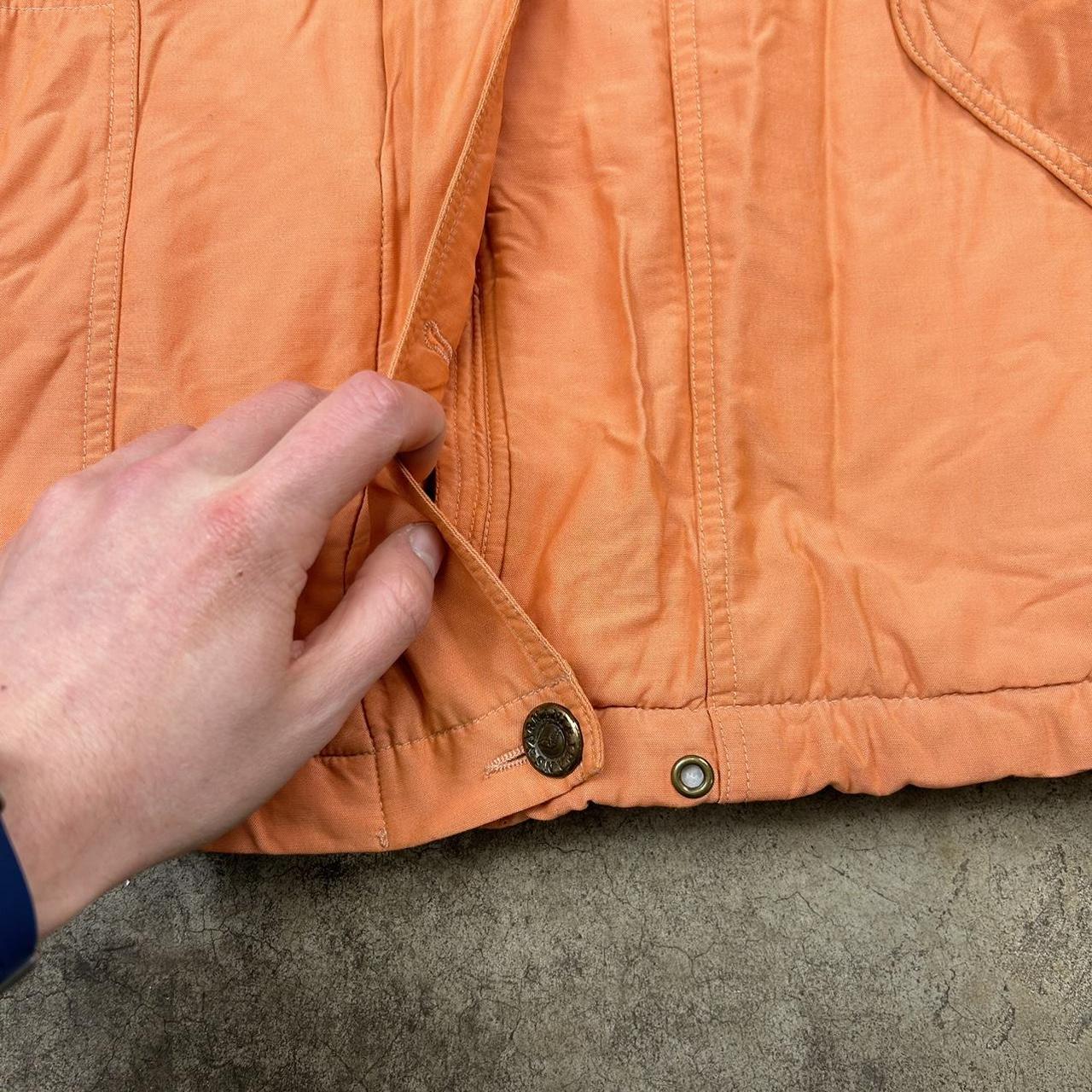 1990s Armani Quilted Jacket Orange L