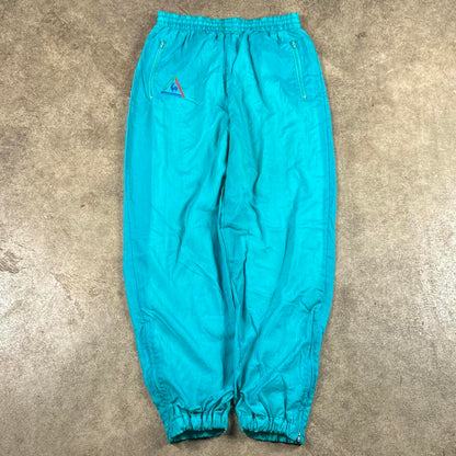 Vintage Le Coq Sportif Tracksuit Bottoms Turquoise S