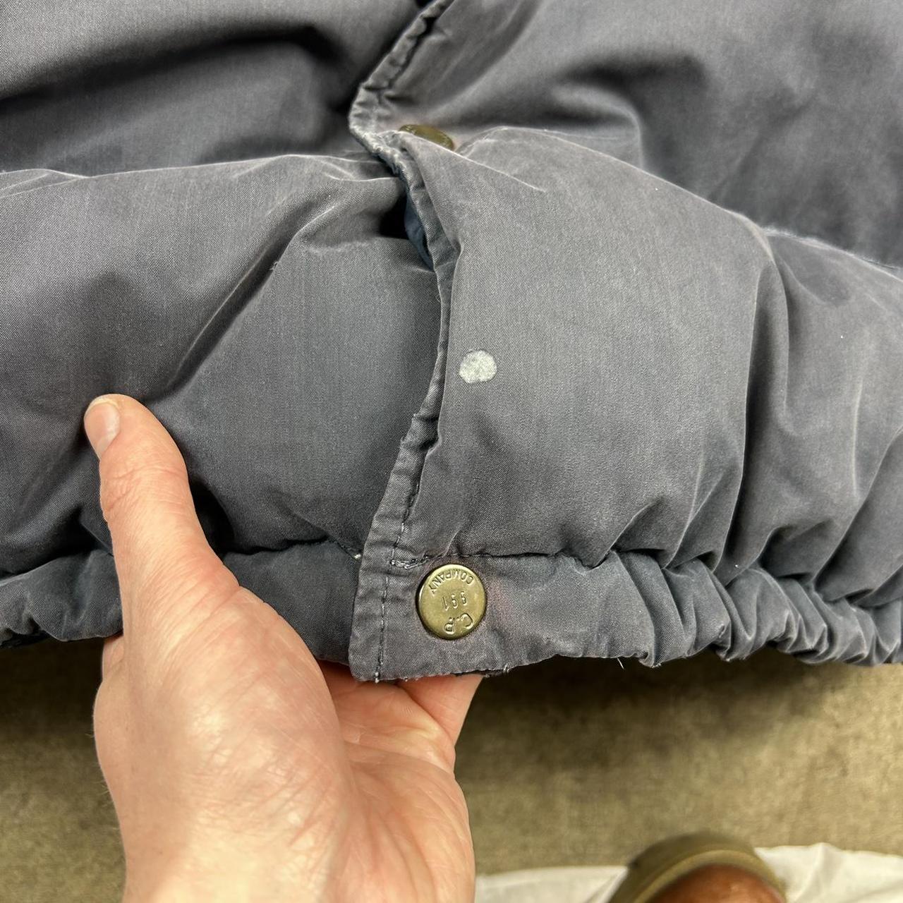 1991 CP Company Piuma D'Oca Down Jacket Navy Blue XL