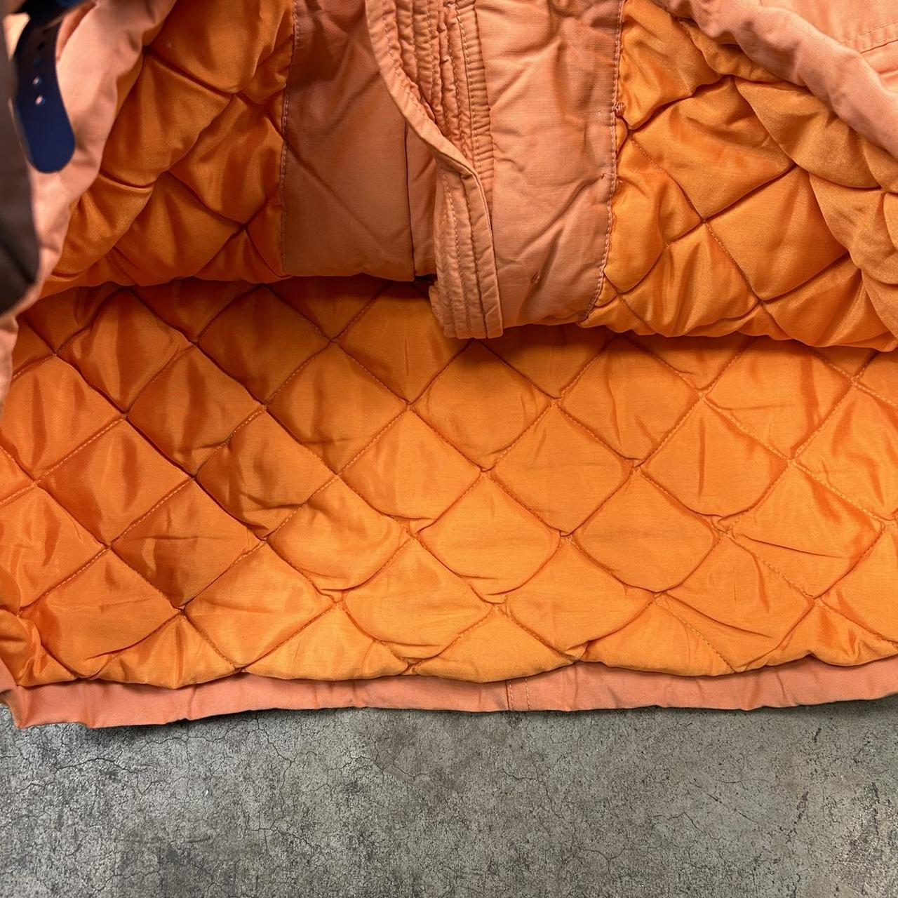 1990s Armani Quilted Jacket Orange L