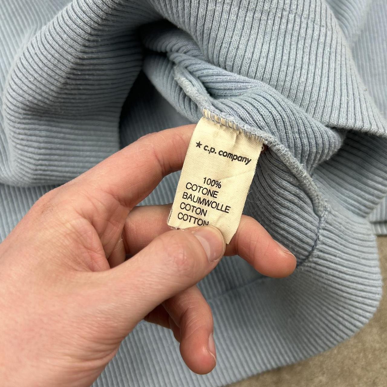 Vintage Stone Island Cotton Knitted Jumper Blue XL